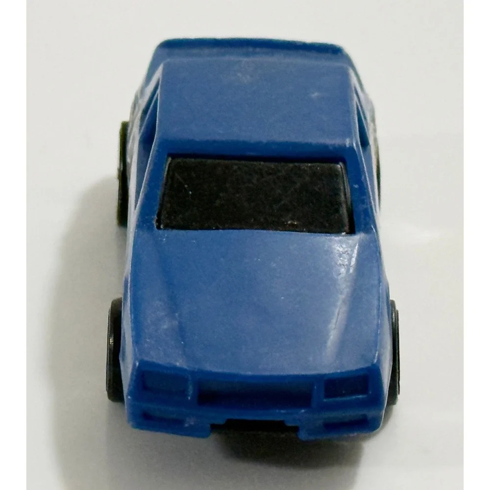 Hot Wheels Track Jumper Toy Car Kids 1:64 Blue 1983 Vintage Mattel #7 Decals